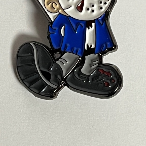 LA Rams Jason Voorhees Hat Pin Pins Hats Bag Fitted New Era Friday The 13th - Picture 5 of 8